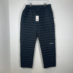 Supreme Black Micro Puffer Sweatpants