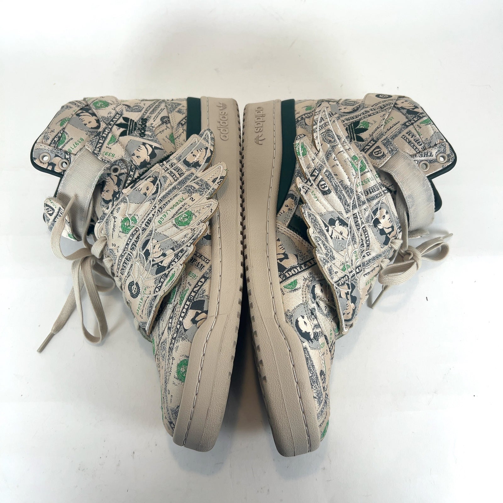 Jeremy Scott x Adidas Forum 'Money' Wings 1.0 Hightop Sneakers