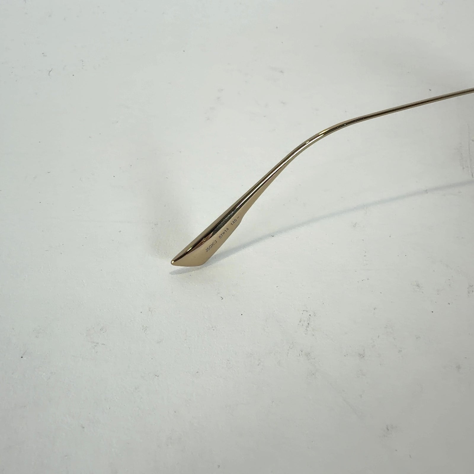 Dior Gold Wire Frame Avaitor Sunglasses