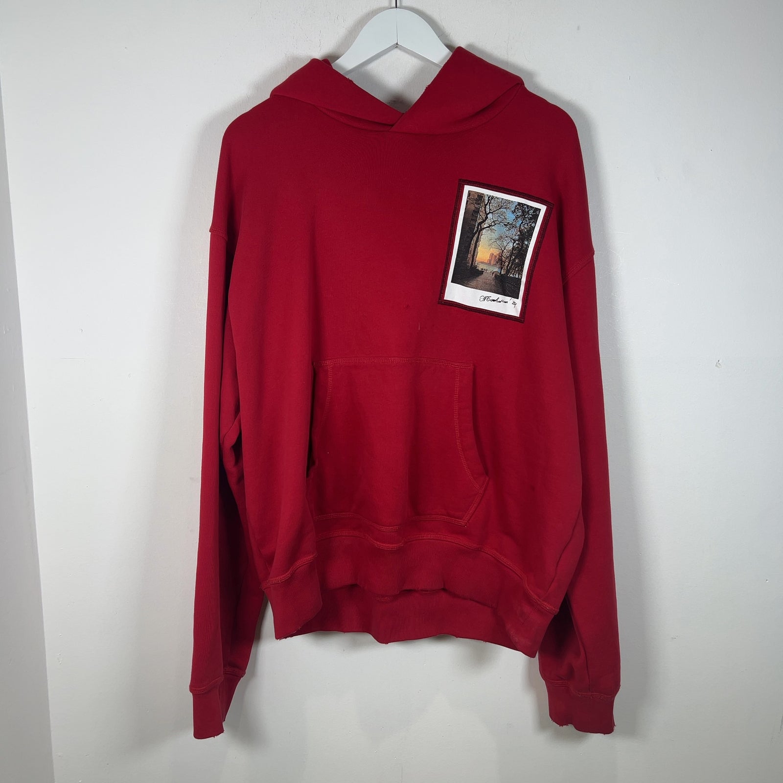 Helmut Lang Peter Do 'Manhattan' Polaroid Hoodie