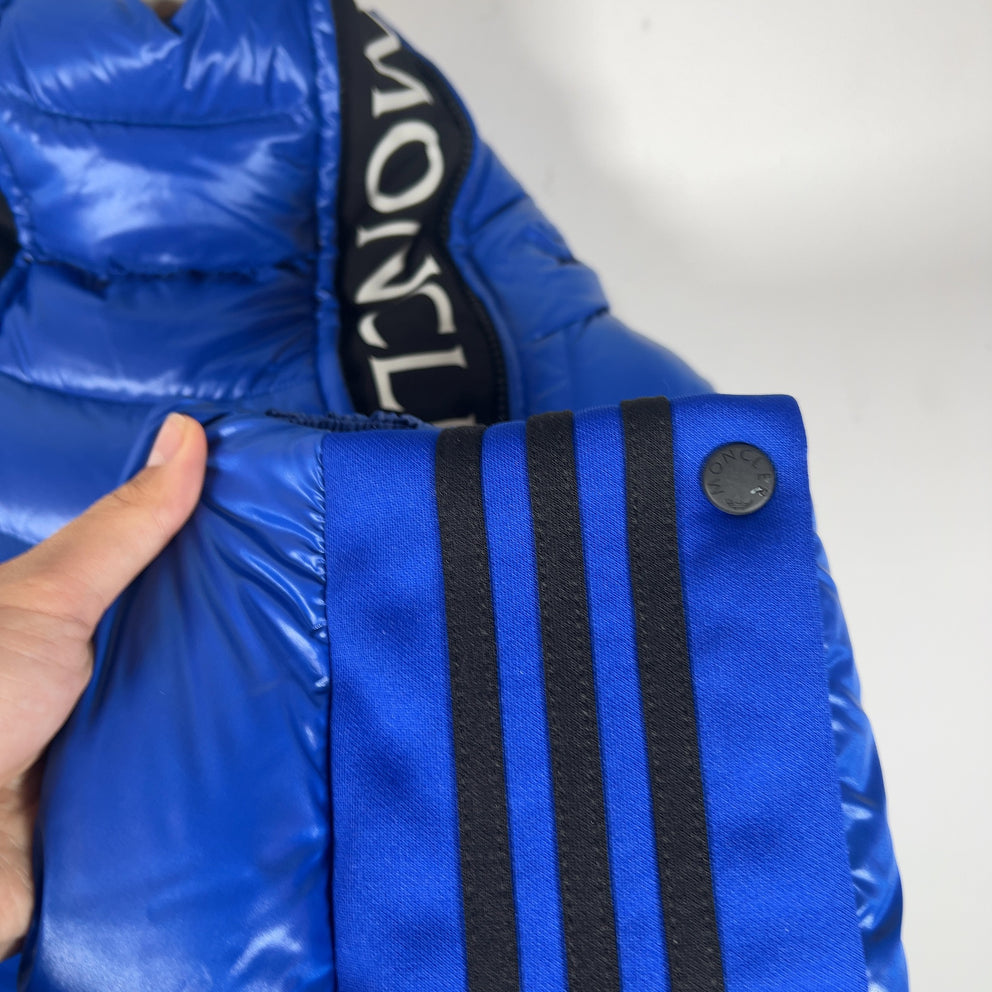 Moncler x Adidas Three Stripes Logo Puffer Jacket