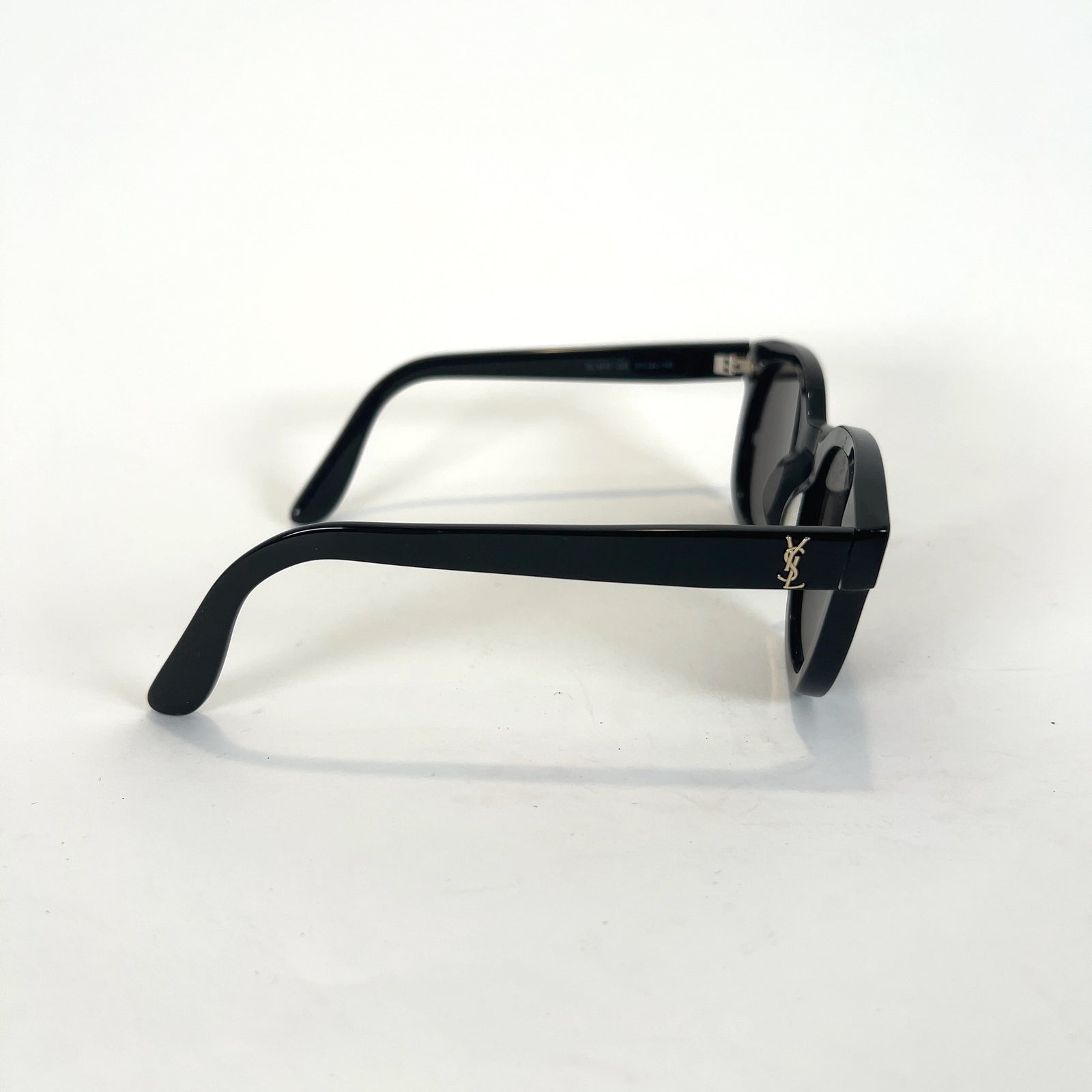 Saint Laurent Rounded 'YSL' Logo Sunglasses