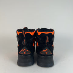 Louis Vuitton Orange/Black Hiking Trainer Boots