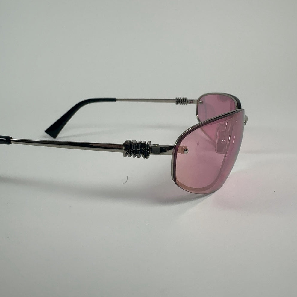Miu Miu Pink Cateye Lense Sunglasses