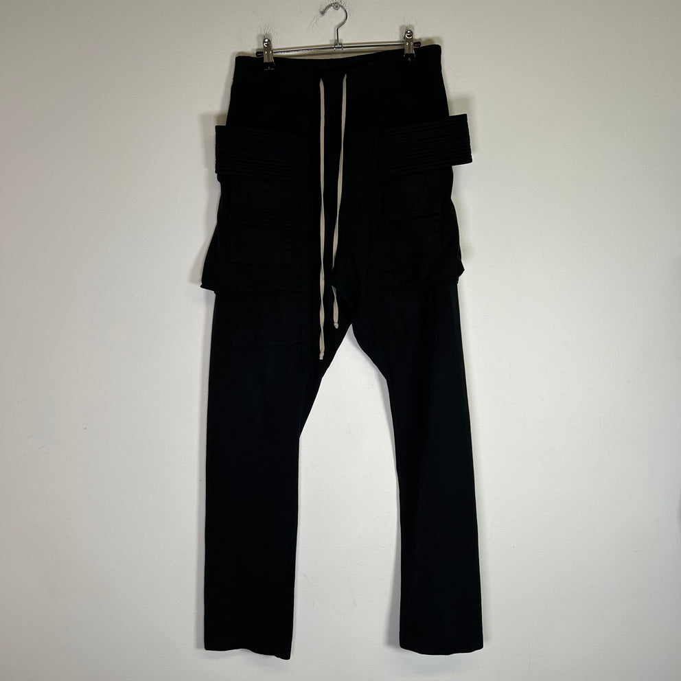 Rick Owens DRKSHDW FW19 'Larry' Creatch Cargo Pants