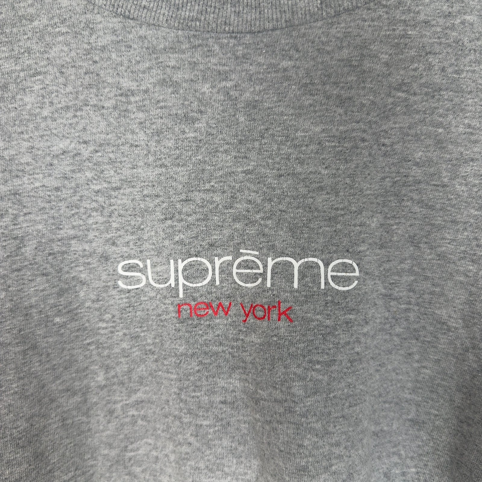 Supreme New York Logo Graphic T-Shirt