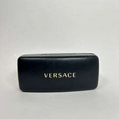 Versace Black/Gold Medusa Sunglasses