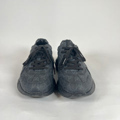 Gucci GG Black Rhyton Sneaker Size 11