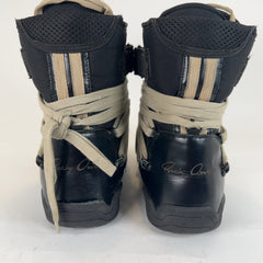 Rick Owens x Moncler Megalaced Amber Boots