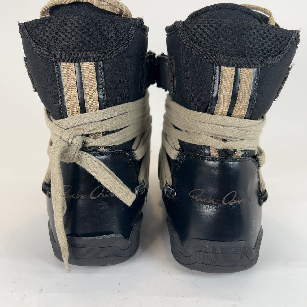 Rick Owens x Moncler Megalaced Amber Boots