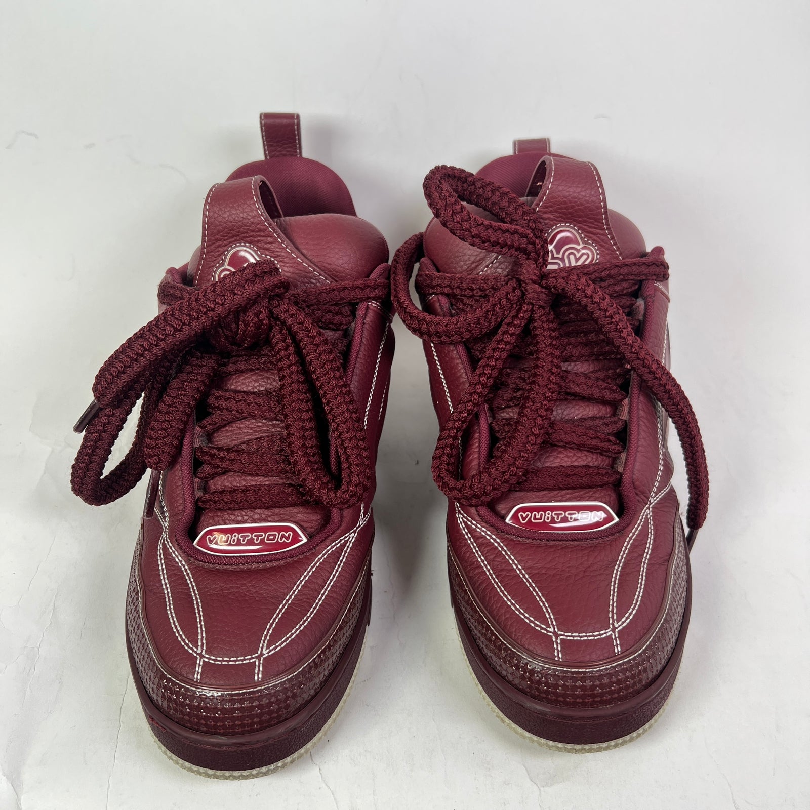 Louis Vuitton Burgundy Skate Sneaker