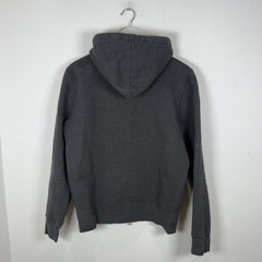 Burberry Check Charcoal Zip Up Hoodie