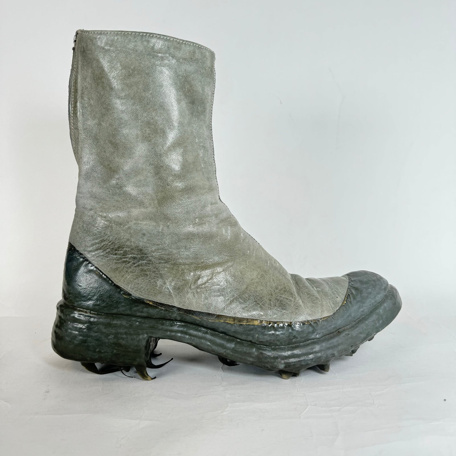 Carol Christian Poel Drip Sole Kangaroo Leather Tornado Boots Size 11