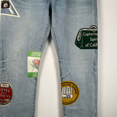 Amiri Travel Patch Jeans Size 30