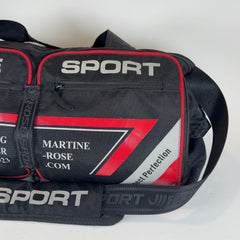 Martine Rose Sport Logo Foldable Duffle Bag