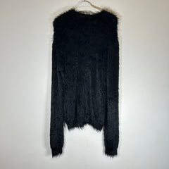 Alyx Black Fur Sweater Size XL