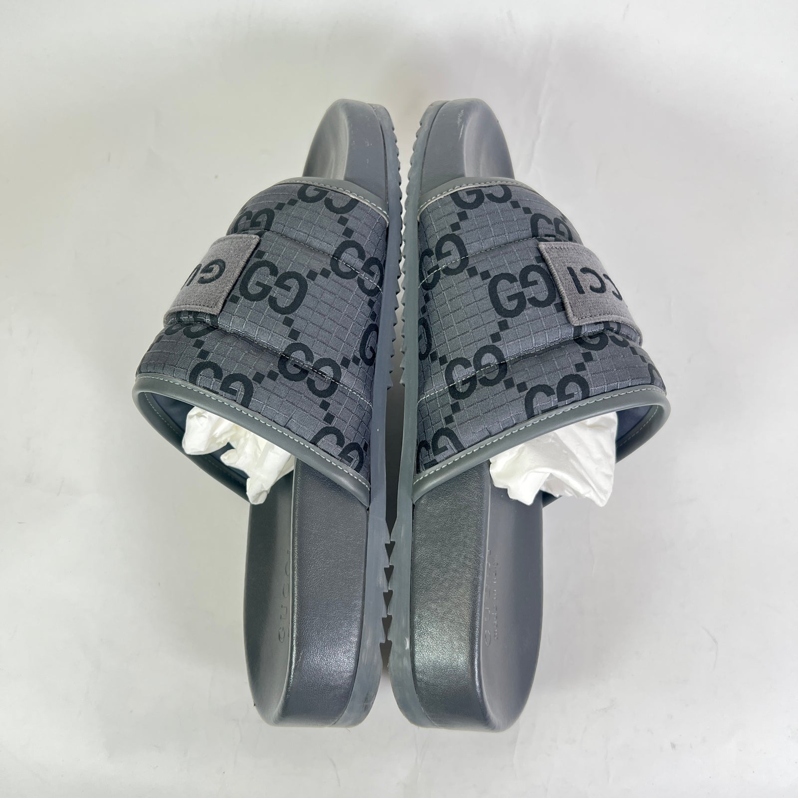 Gucci GG Monogram Ripstop Tech Sandals