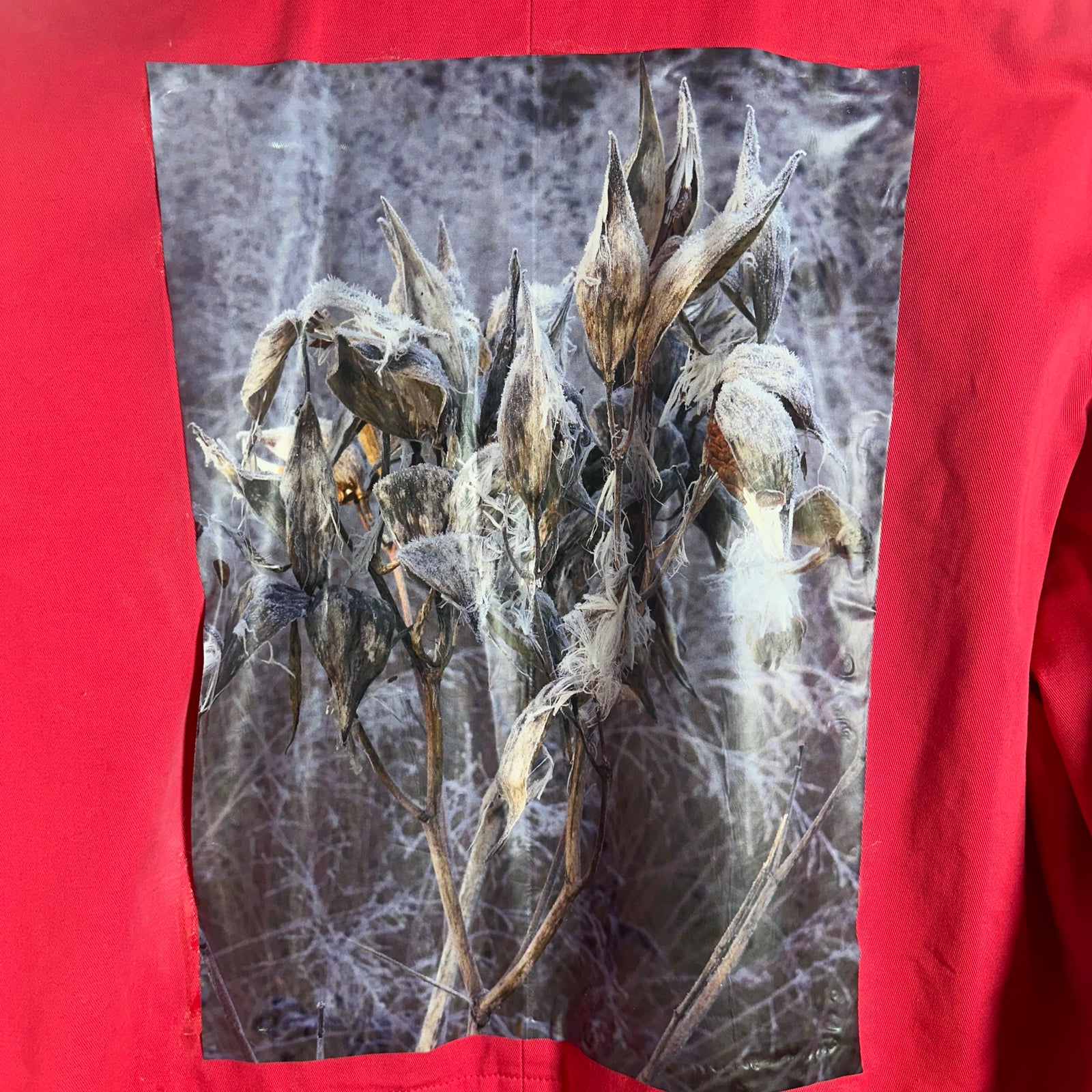 Raf Simons x Sterling Ruby Red Garden Parka Size 46
