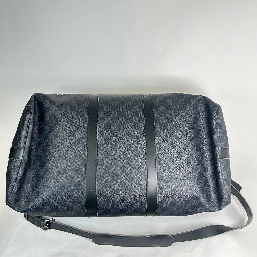 Louis Vuitton Damier Graphite Canvas Keepall Bandouliere 50