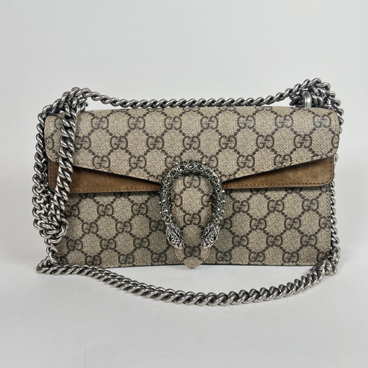 Gucci GG Monogram Small Dionysus Shoulder Bag