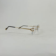 Cartier Clear Lens C Wire Frames