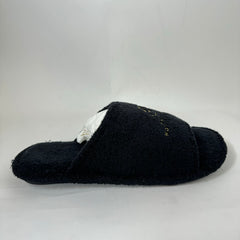 Balenciaga Black Hotel & Resorts Cloth Sandals Size 45