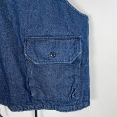 Engineered Garments Denim Cargo Vest