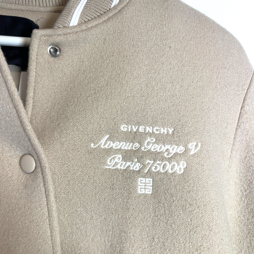 Givenchy Cropped Varsity Jacket