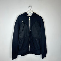 Alyx Black Cargo Zip-Up Hoodie Size XL