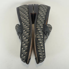 Dior Oblique Monogram Canvas Loafers