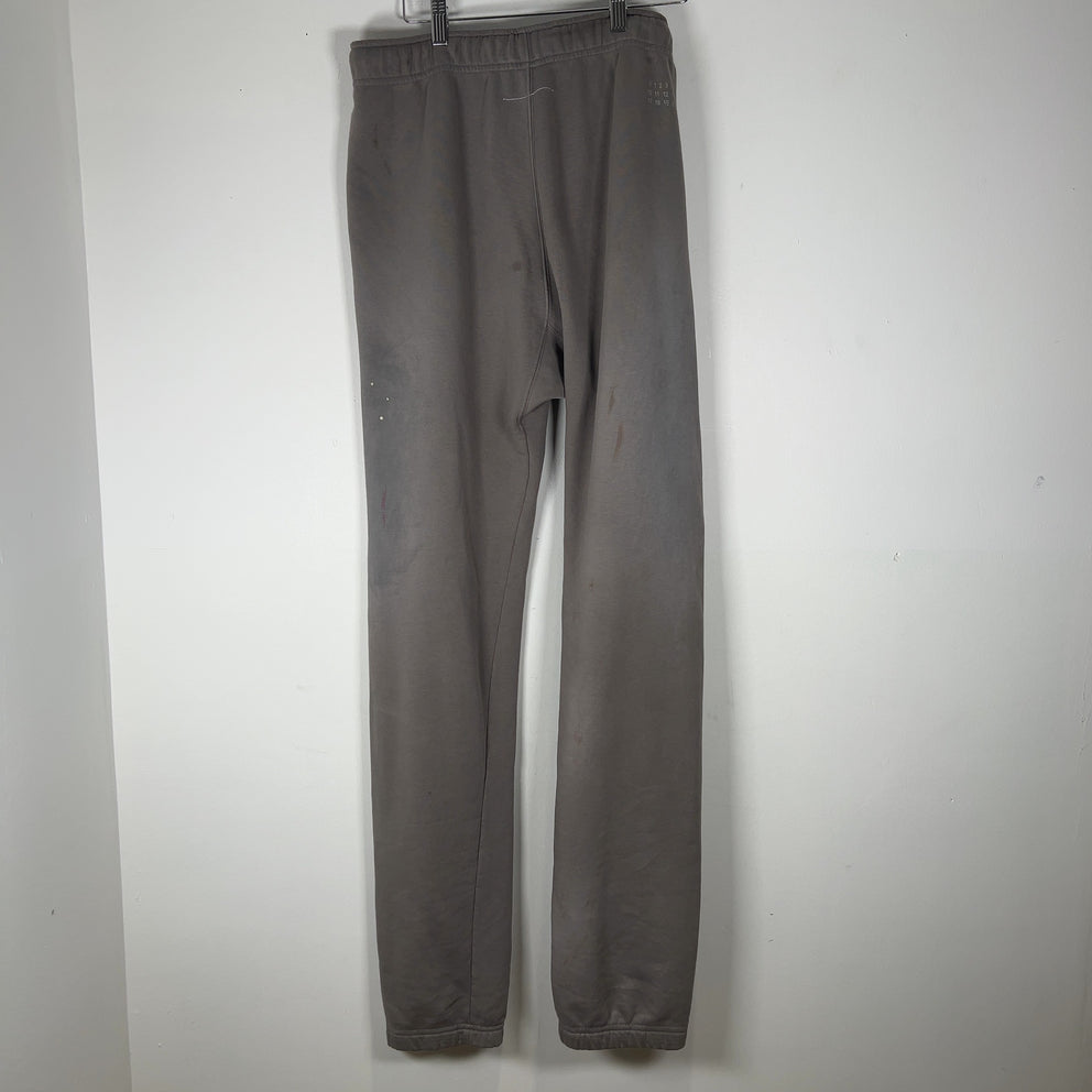 Maison Margiela Paint Splatter Grey Sweatpants Size M