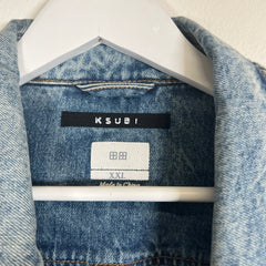 Ksubi Lightwash Denim Jacket Size XXL
