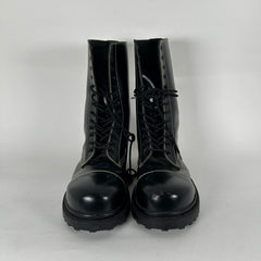 Balenciaga Contrast Stitch Combat Boot Size 13