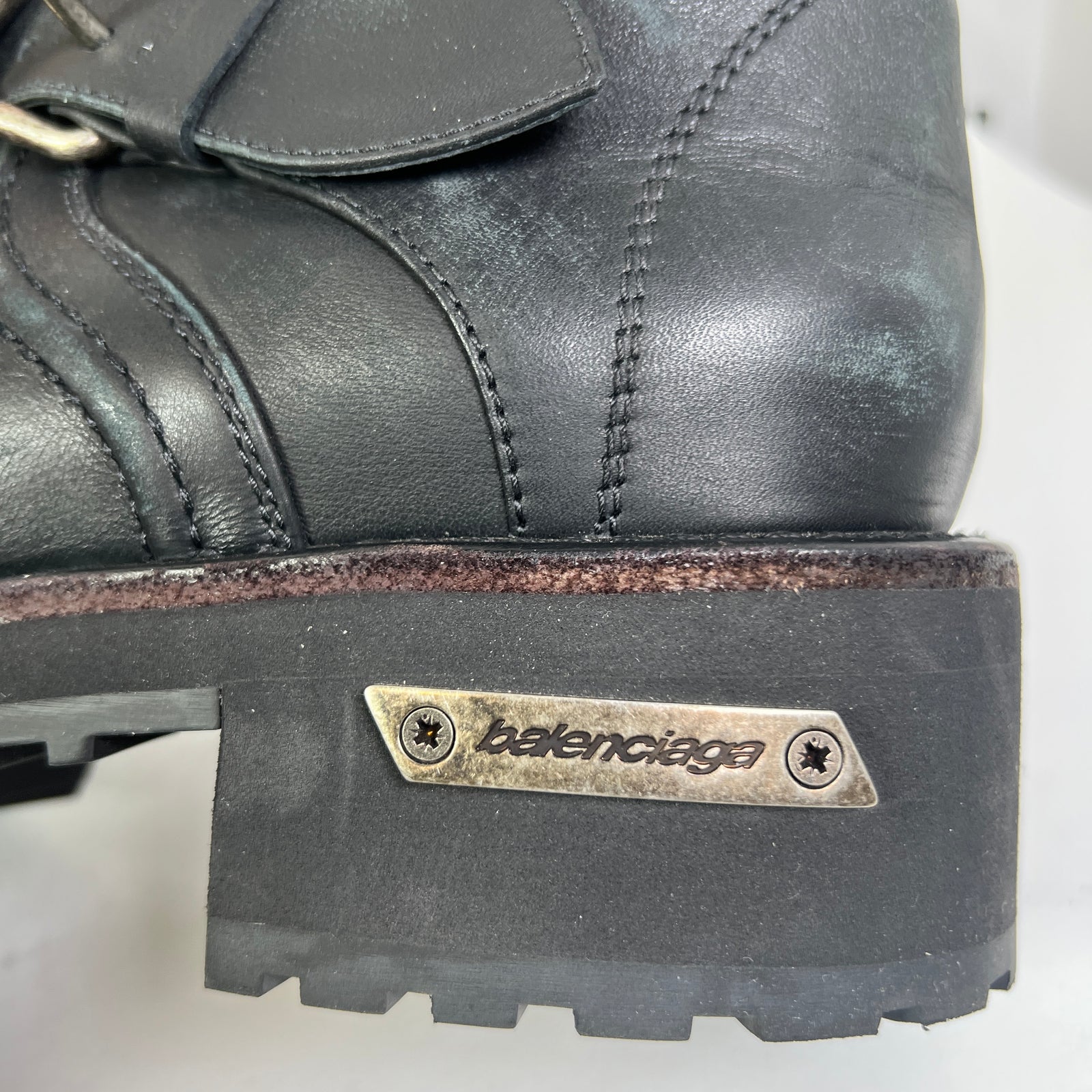 Balenciaga Venom Leather Boots