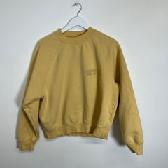 Essentials Yellow Crewneck Size XS