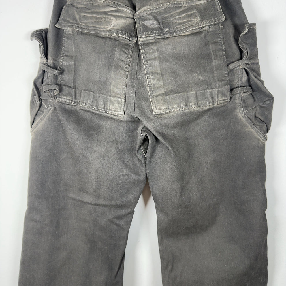 Rick Owens SS24 LIDO Dark Dust Stefan Cargo Pants