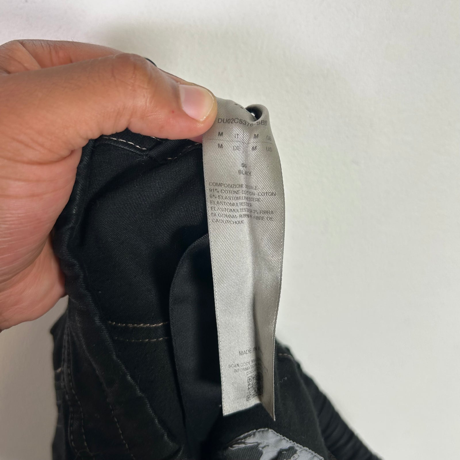 Rick Owens DRKSHDW Waxed Creatch Cargo Pants