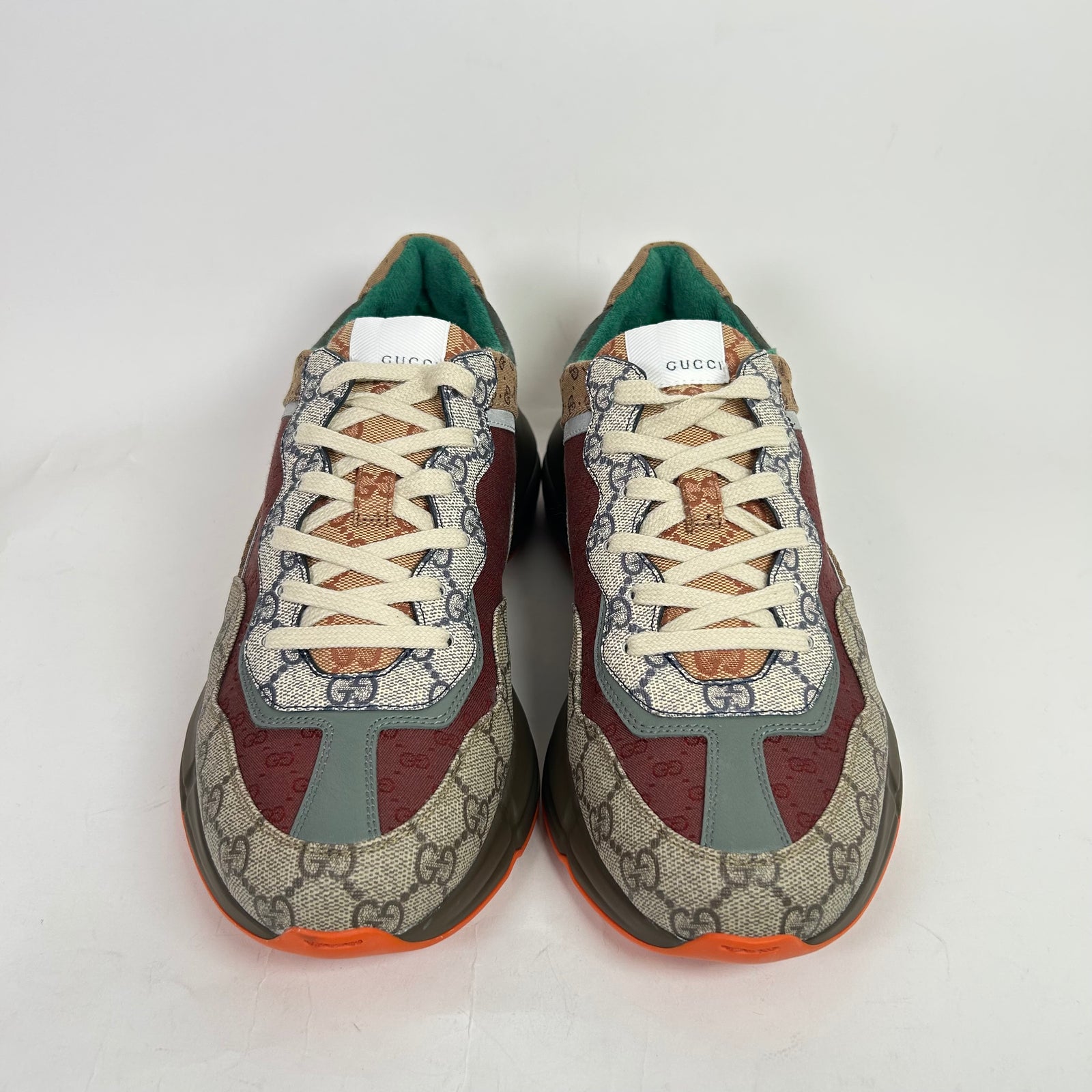 Gucci Burgundy GG Rhyton Sneaker