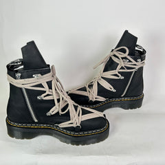 Rick Owens x Dr. Martens 1460 Quad-Sole Megalace Boots