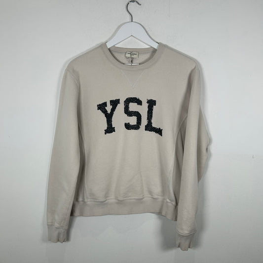 Saint Laurent 'YSL' Logo Crewneck Size M