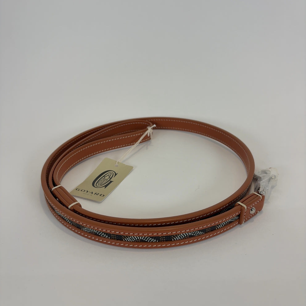 Goyard 'Edmond' Dog Collar & Leash