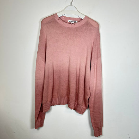 Acne Studios Pink Knit Sweater Size XL