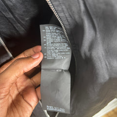 Saint Laurent Black Glitter Patch Jacket Size L