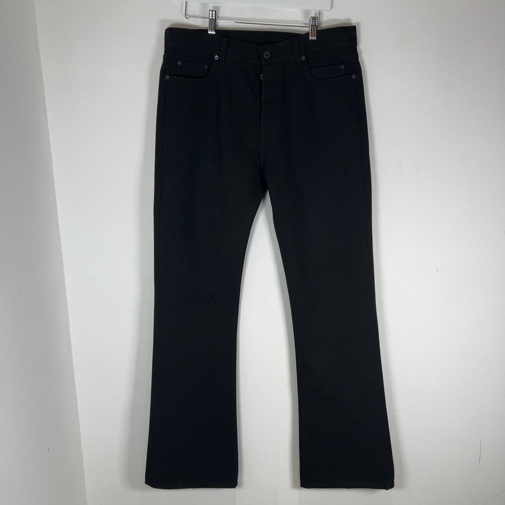 Rick Owens x Bonotto Flare Denim Pants