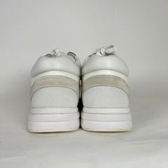 Chanel White Tennis Trainers Size 42