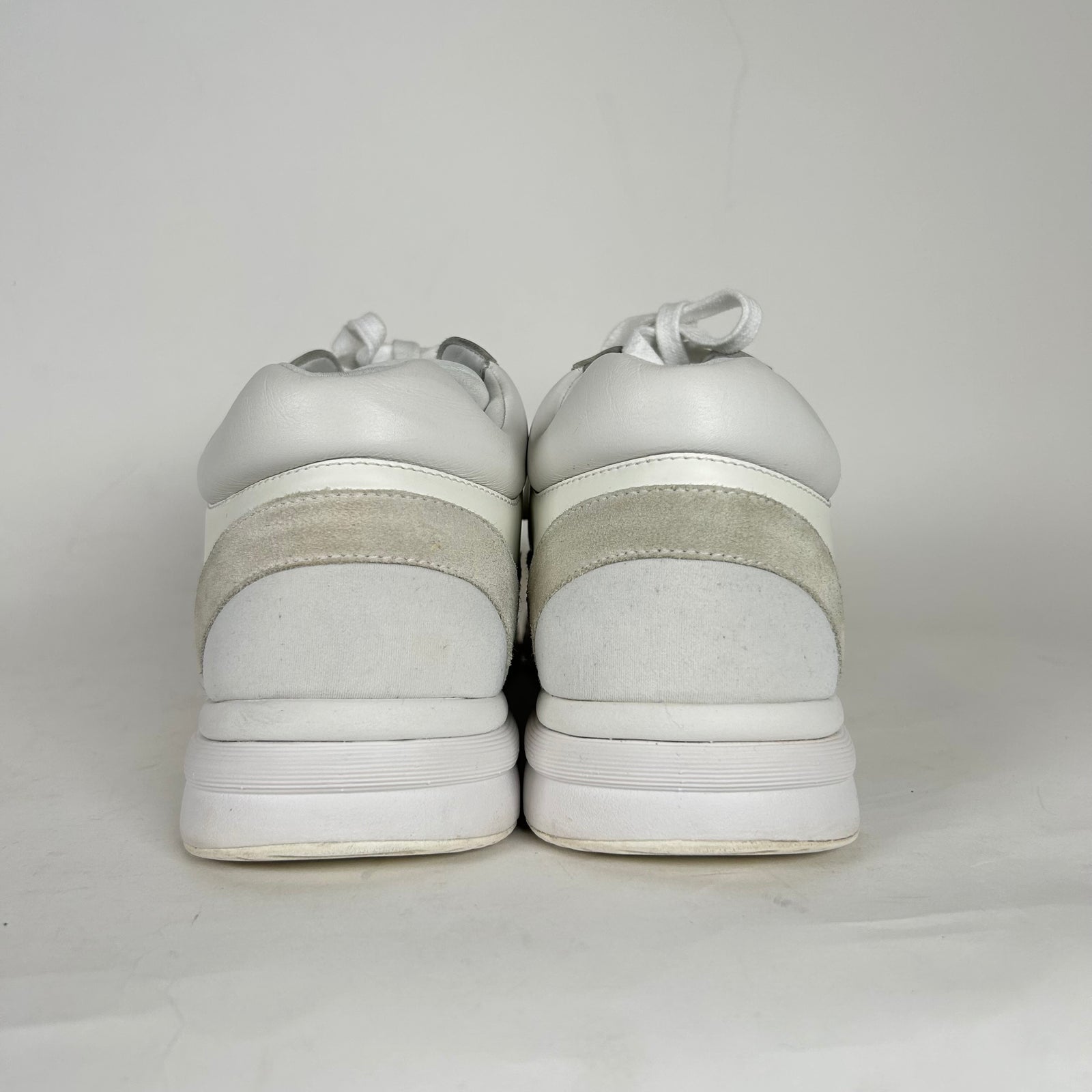 Chanel White Tennis Trainers Size 42