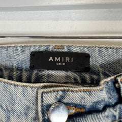 Amiri Straight Leg Paint Splatter Size 31
