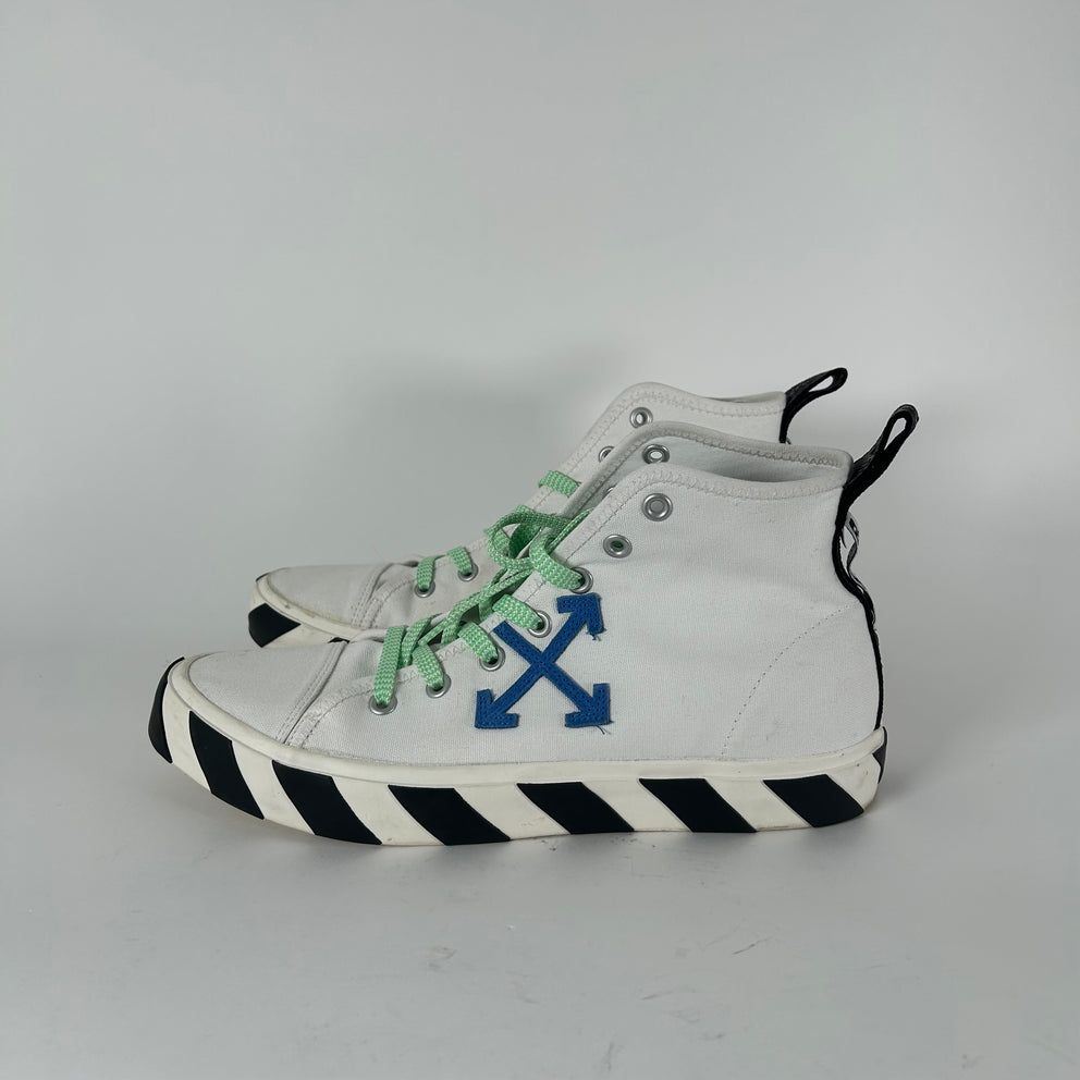 Off-White Vulcanized High-Top Sneaker Size 12