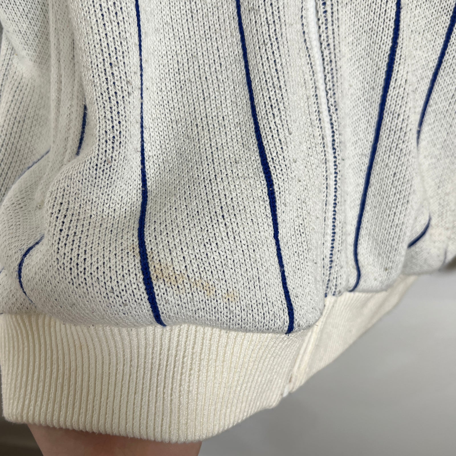 Supreme Pinstripe Knit Varsity Size M