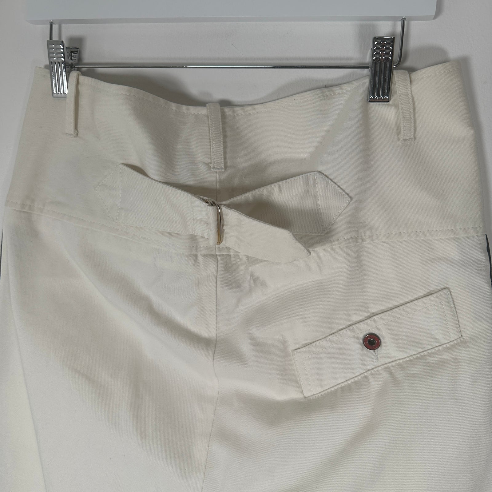Vivienne Westwood Side Stripe White Pants Size 30
